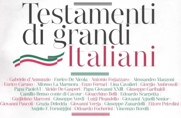 Testamenti di grandi Italiani
